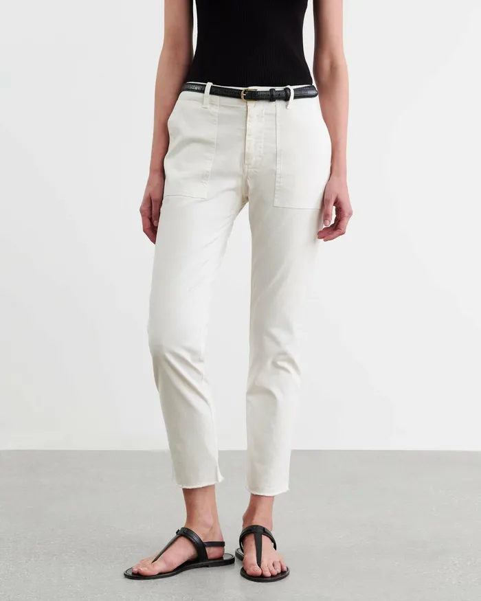 Women Pants and Shorts Nili Lotan JENNA PANT Stone