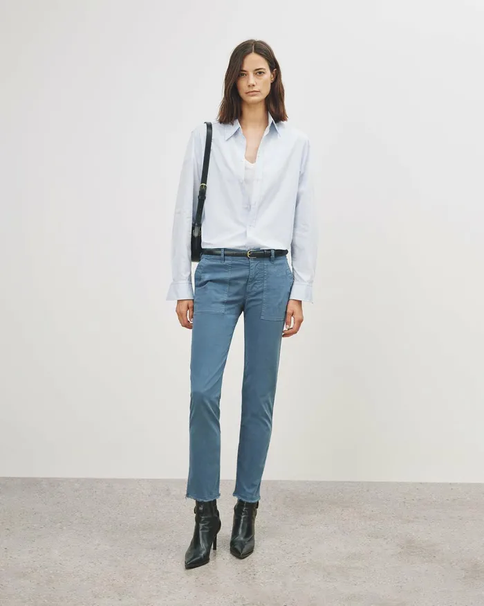 Women Pants and Shorts Nili Lotan JENNA PANT Stone