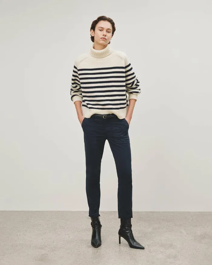 Women Pants and Shorts Nili Lotan JENNA PANT Stone