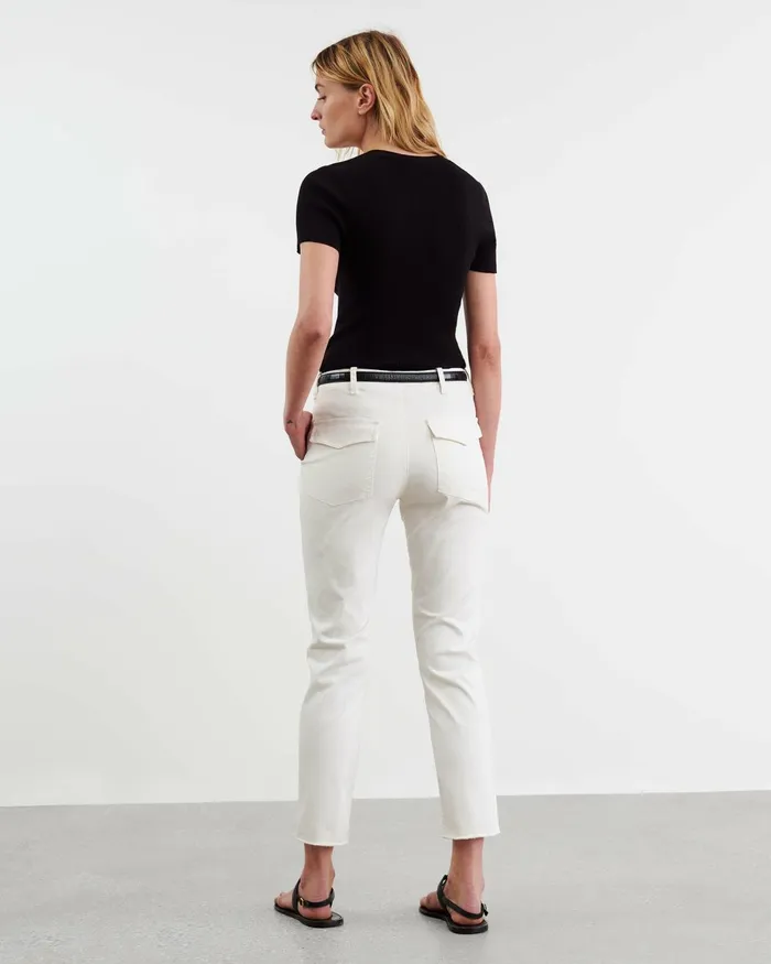 Women Pants and Shorts Nili Lotan JENNA PANT Stone