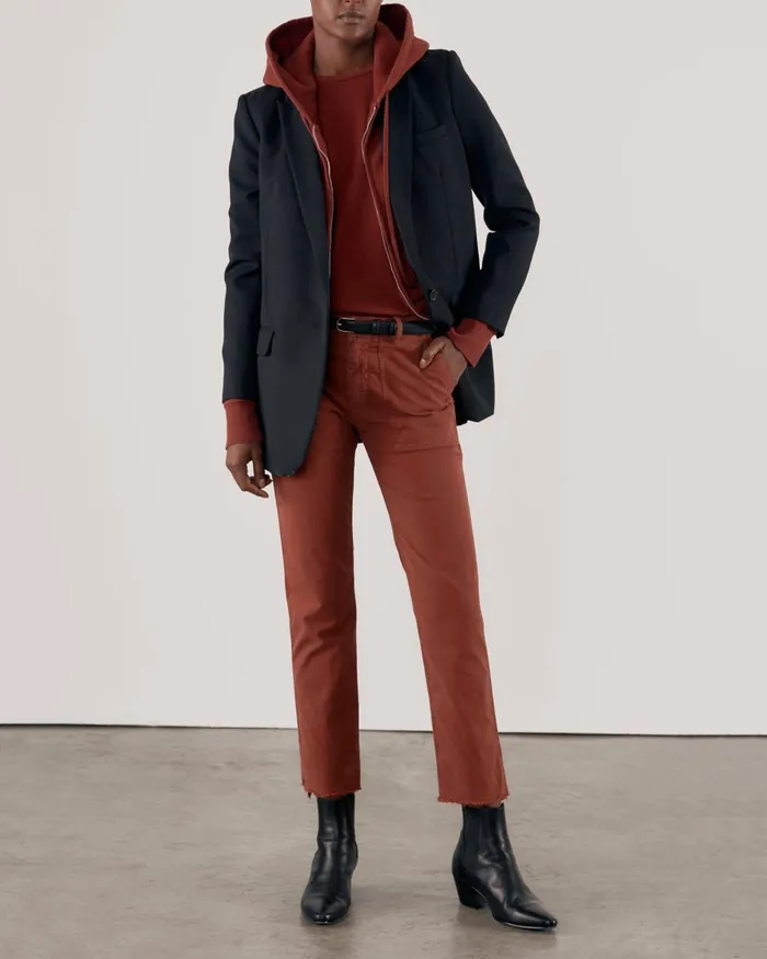 Women Pants and Shorts Nili Lotan JENNA PANT Stone