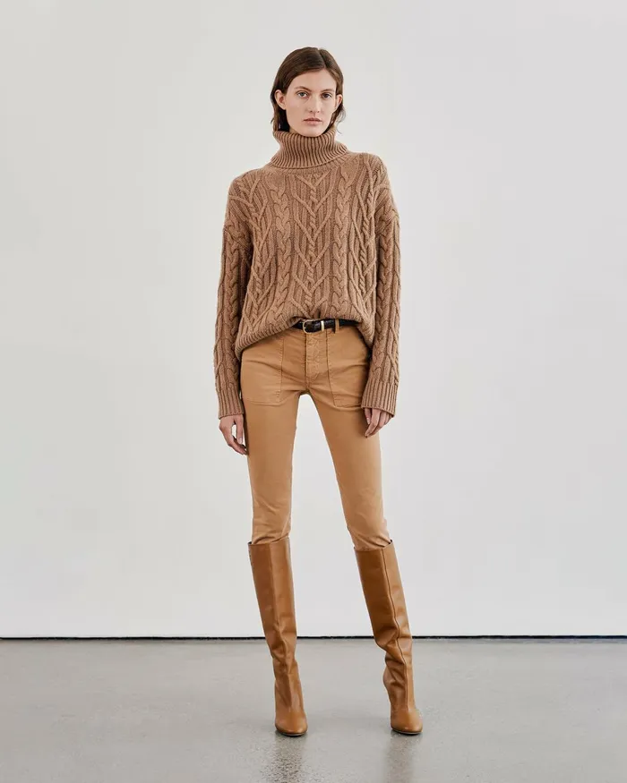 Women Pants and Shorts Nili Lotan JENNA PANT Stone