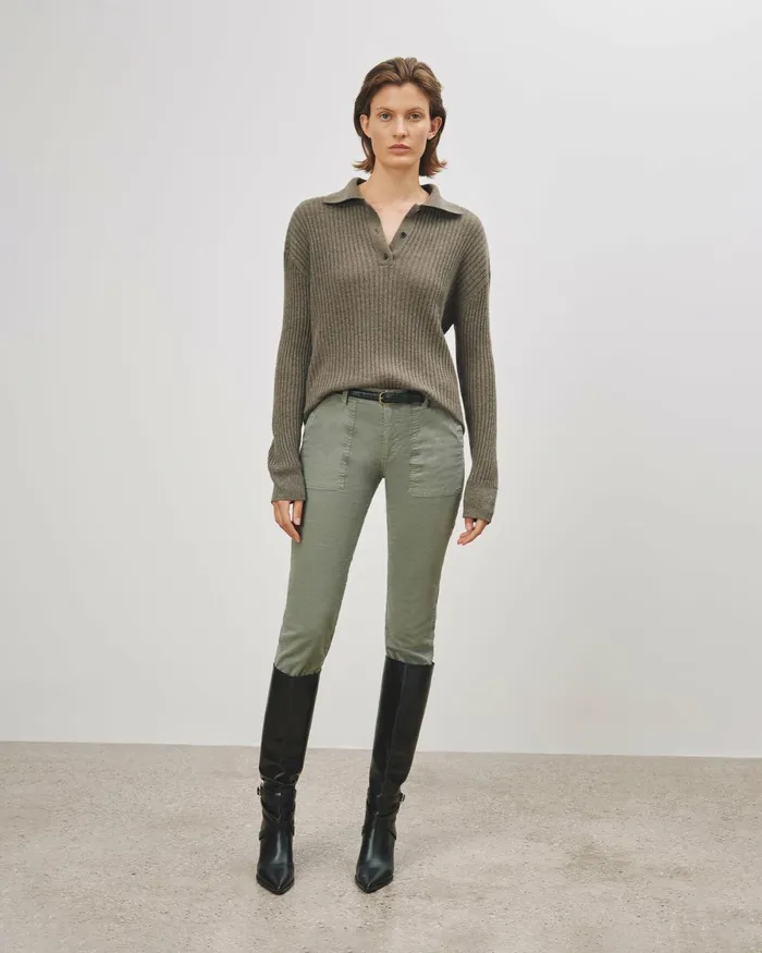 Women Pants and Shorts Nili Lotan JENNA PANT Stone