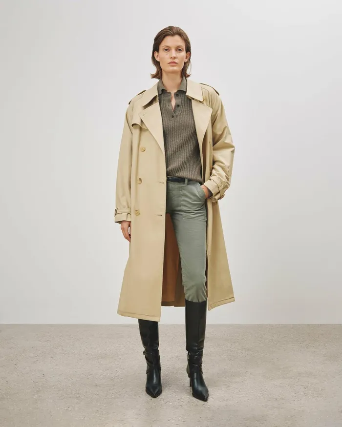Women Pants and Shorts Nili Lotan JENNA PANT Stone