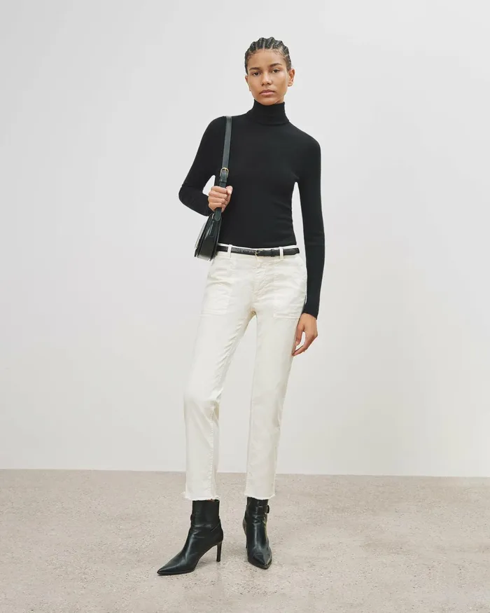 Women Pants and Shorts Nili Lotan JENNA PANT Stone