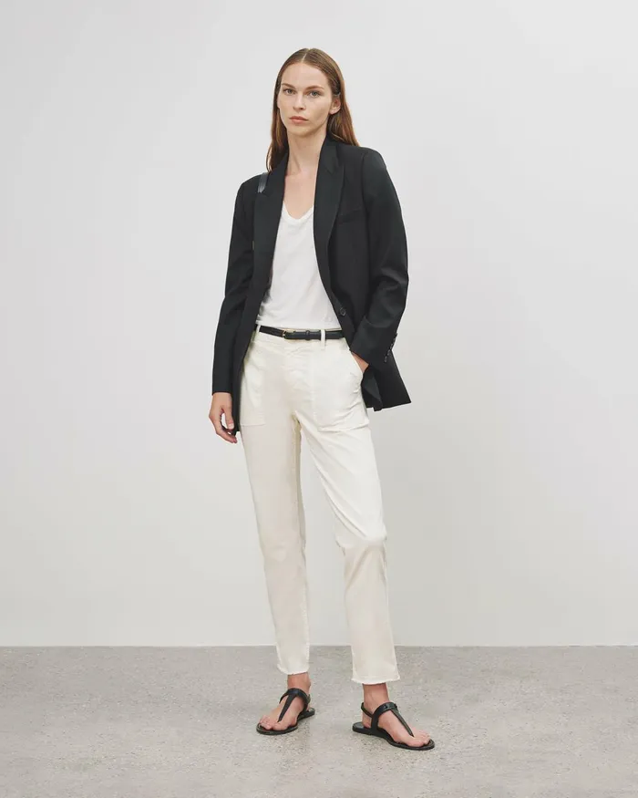 Women Pants and Shorts Nili Lotan JENNA PANT Stone