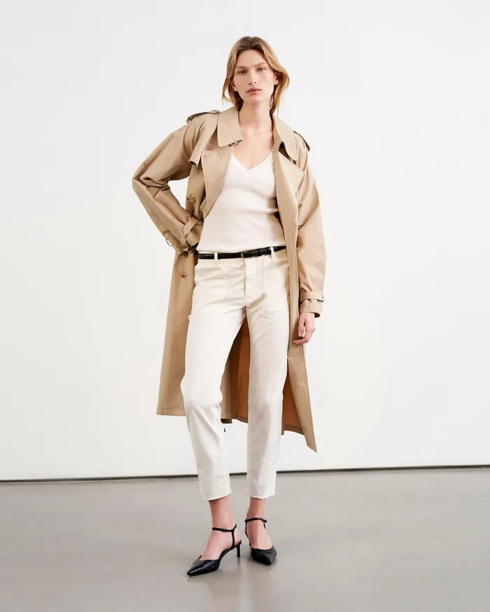Women Pants and Shorts Nili Lotan JENNA PANT Stone