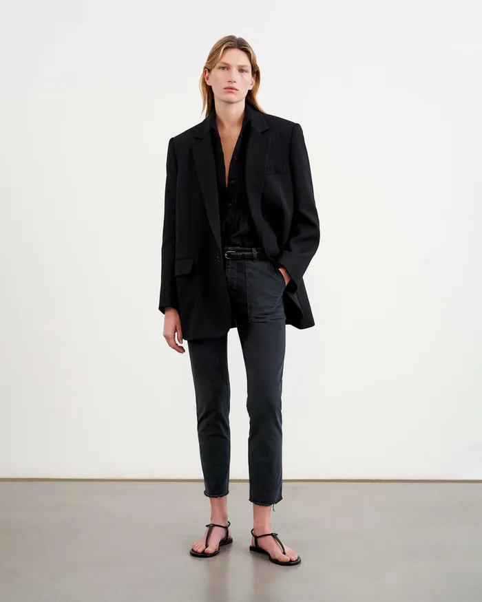 Women Pants and Shorts Nili Lotan JENNA PANT Stone