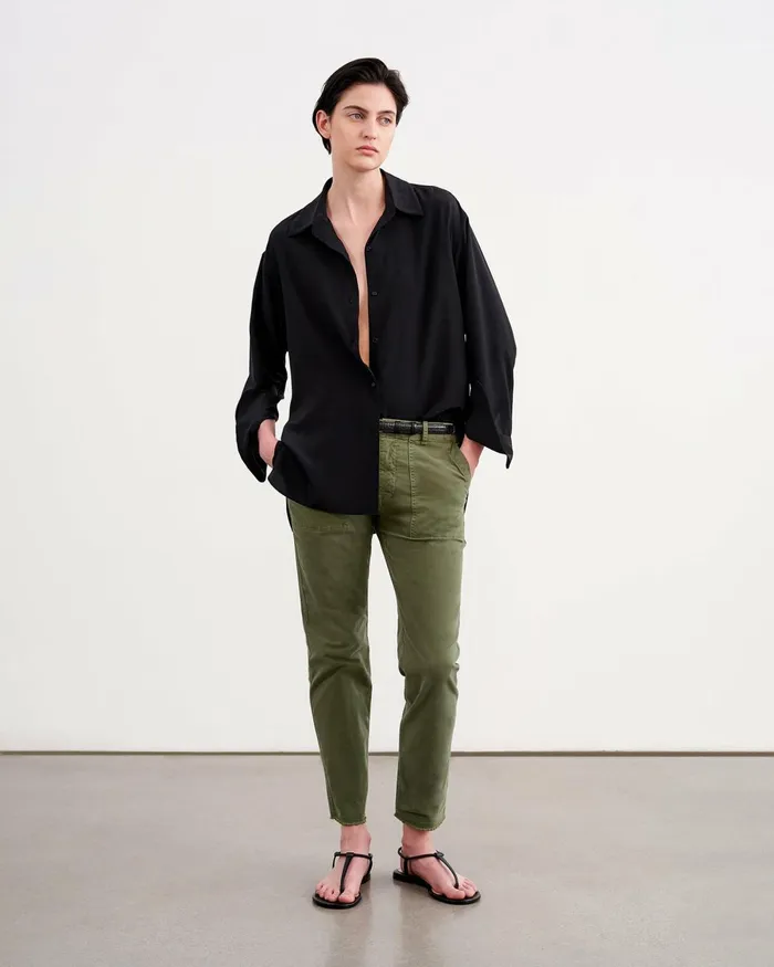 Women Pants and Shorts Nili Lotan JENNA PANT Stone