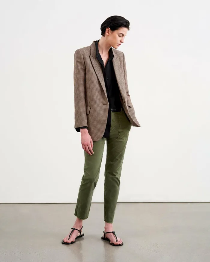 Women Pants and Shorts Nili Lotan JENNA PANT Stone