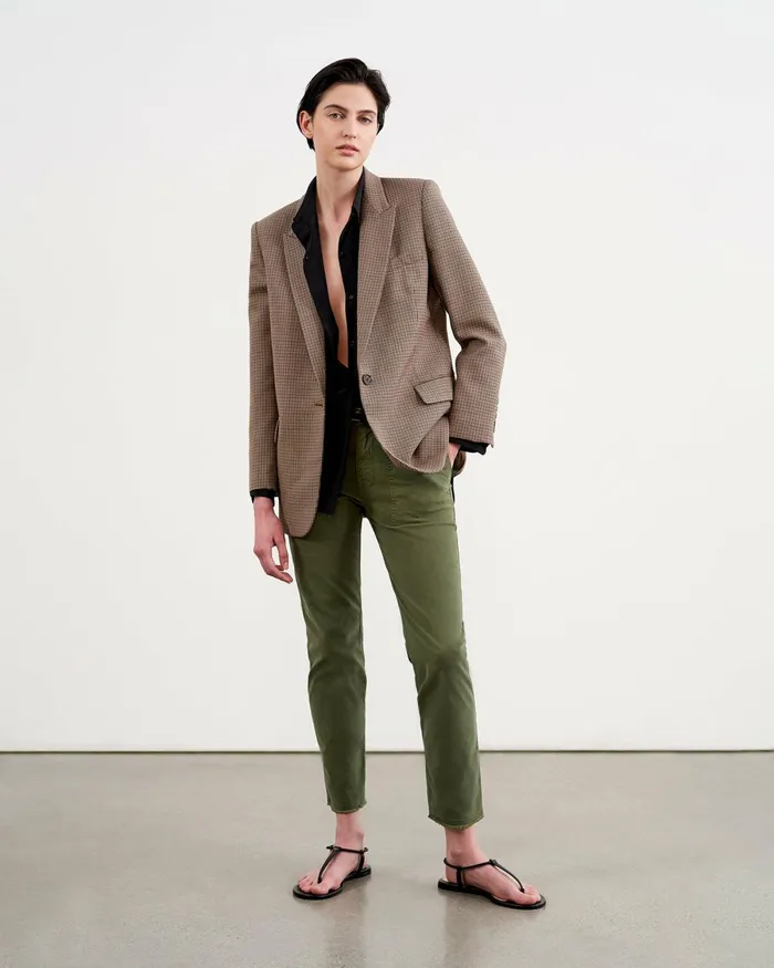 Women Pants and Shorts Nili Lotan JENNA PANT Stone