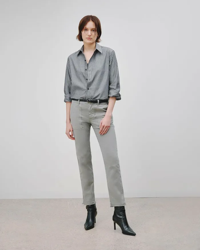 Women Pants and Shorts Nili Lotan JENNA PANT Stone