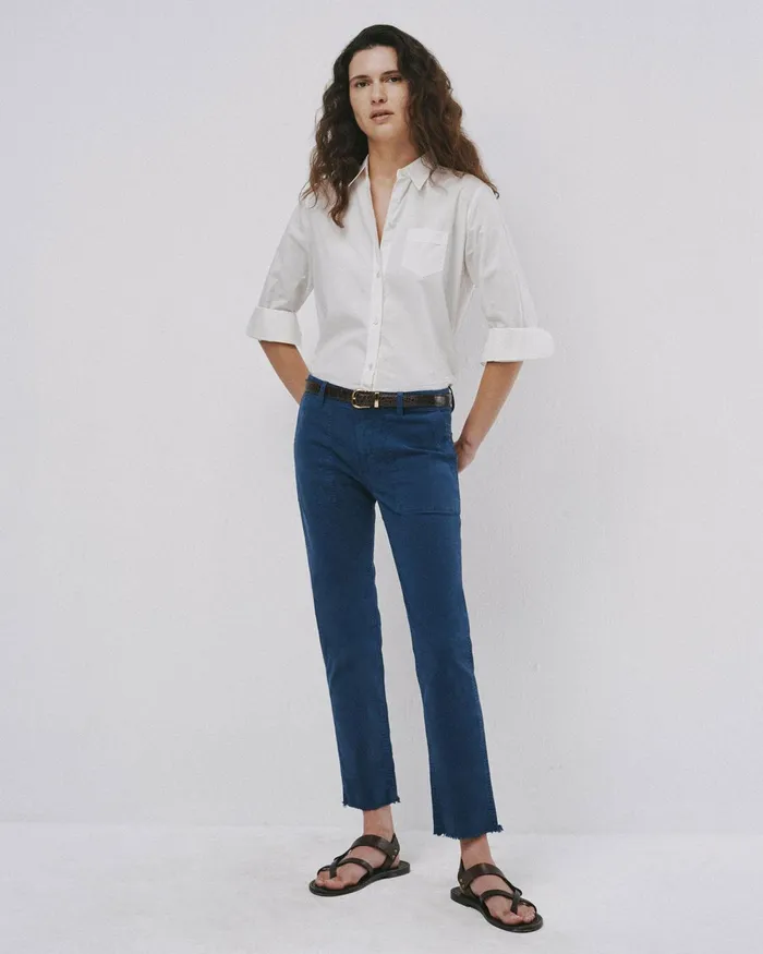 Women Pants and Shorts Nili Lotan JENNA PANT Stone