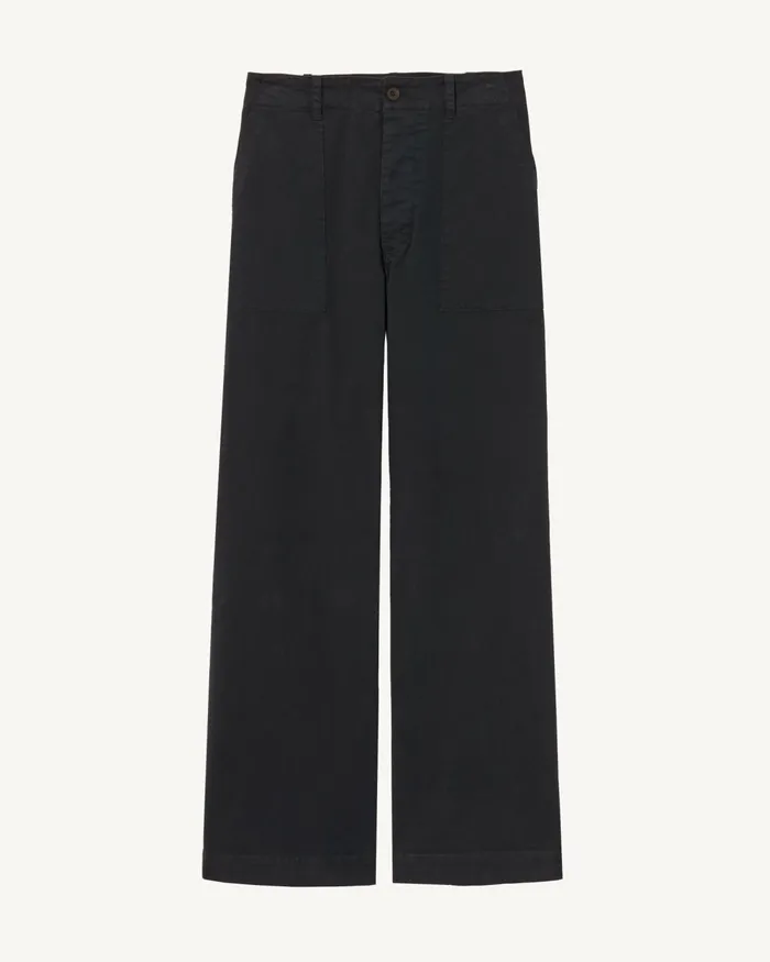 Women Pants and Shorts Nili Lotan LEON BOY PANT Carbon