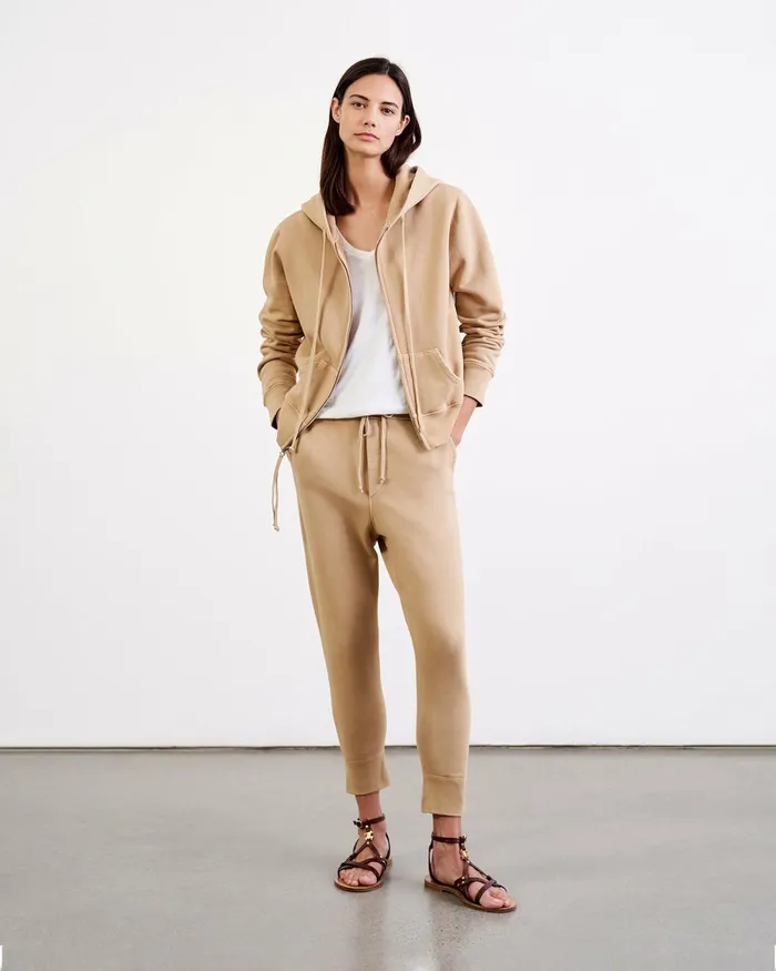 Women Pants and Shorts Nili Lotan NOLAN PANT Cocoa