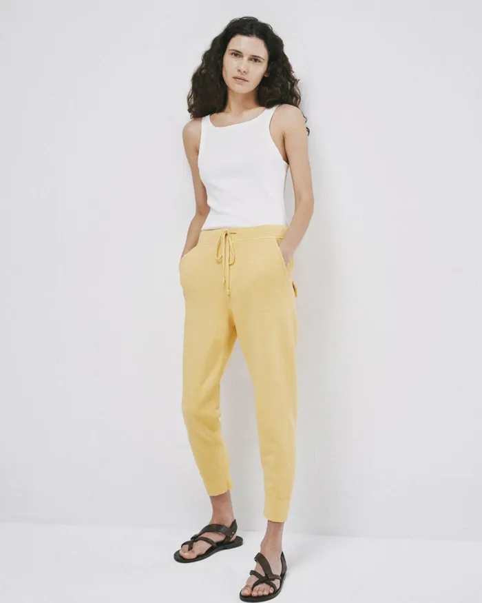 Women Pants and Shorts Nili Lotan NOLAN PANT Cocoa