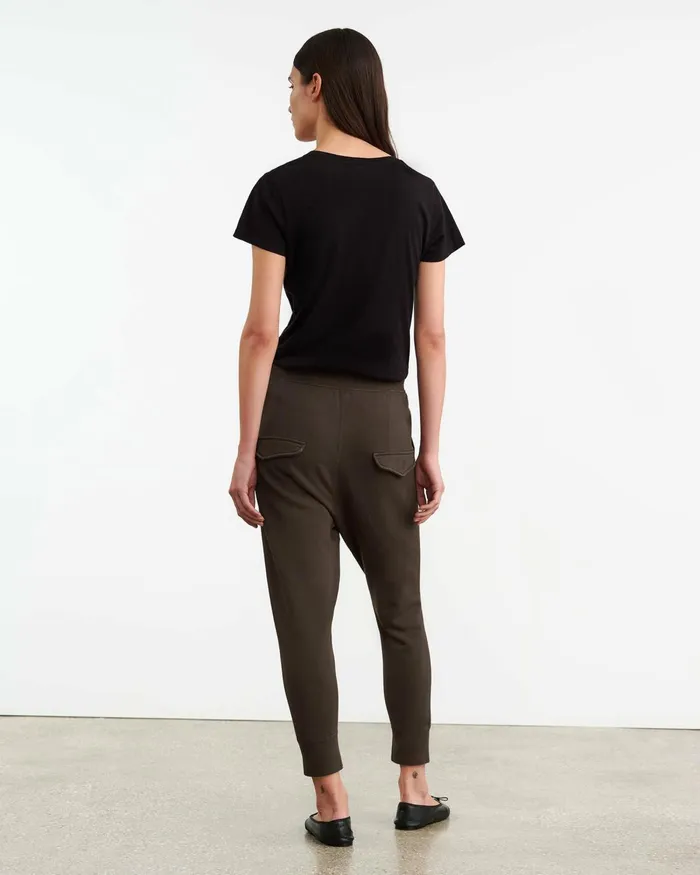Women Pants and Shorts Nili Lotan NOLAN PANT Cocoa