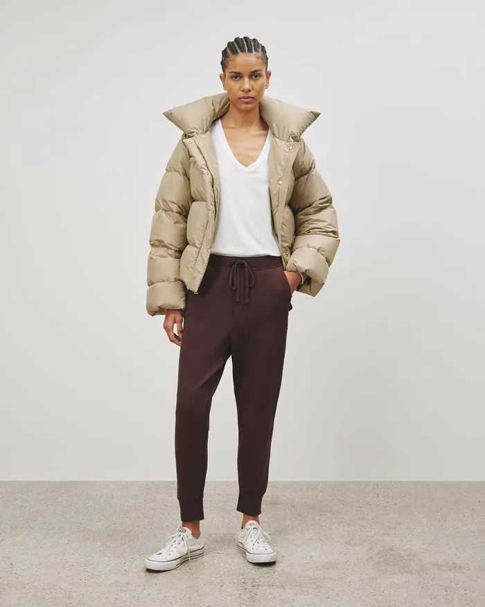 Women Pants and Shorts Nili Lotan NOLAN PANT Cocoa