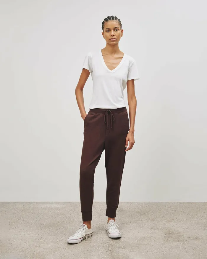 Women Pants and Shorts Nili Lotan NOLAN PANT Cocoa