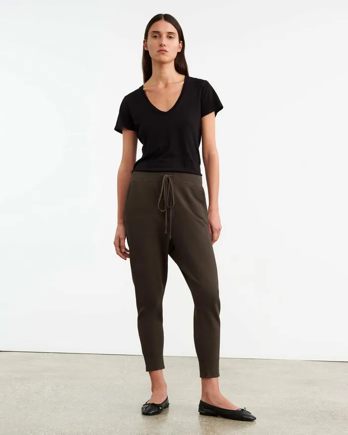 Women Pants and Shorts Nili Lotan NOLAN PANT Cocoa