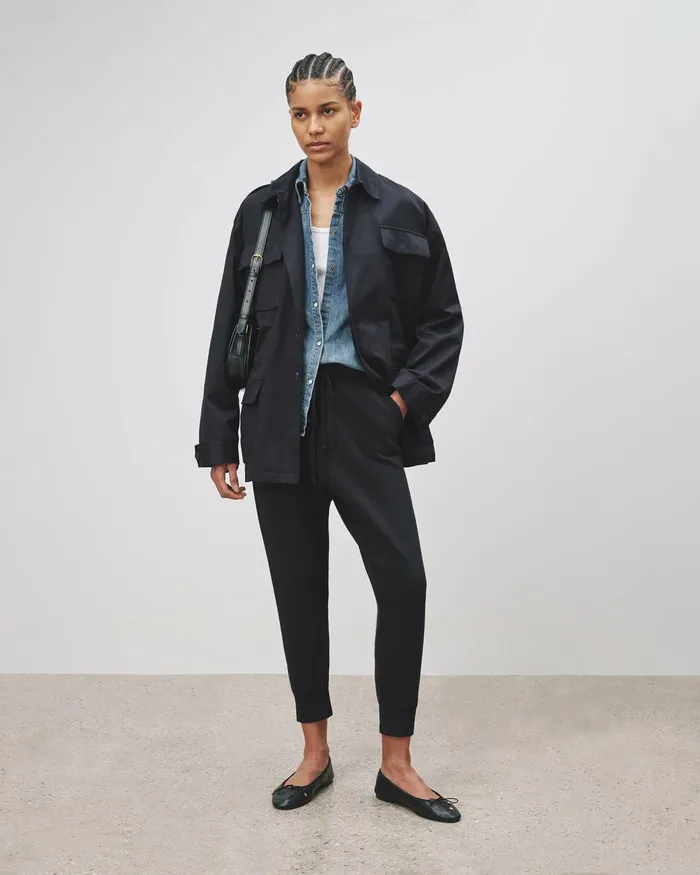 Women Pants and Shorts Nili Lotan NOLAN PANT Cocoa