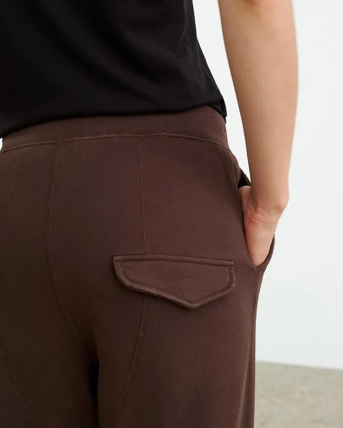 Women Pants and Shorts Nili Lotan NOLAN PANT Cocoa