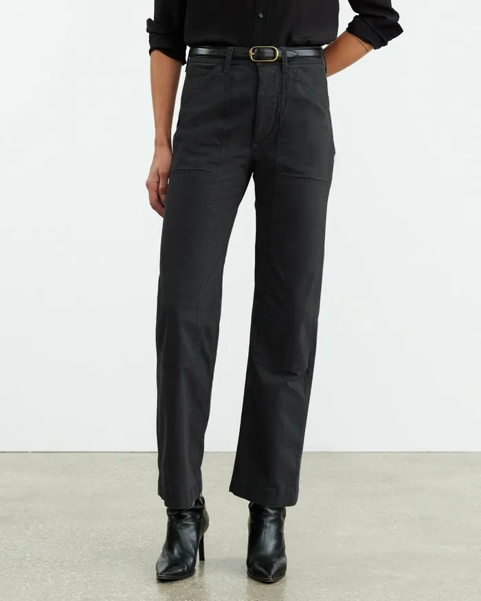 Women Pants and Shorts Nili Lotan TIBAULT PANT Carbon