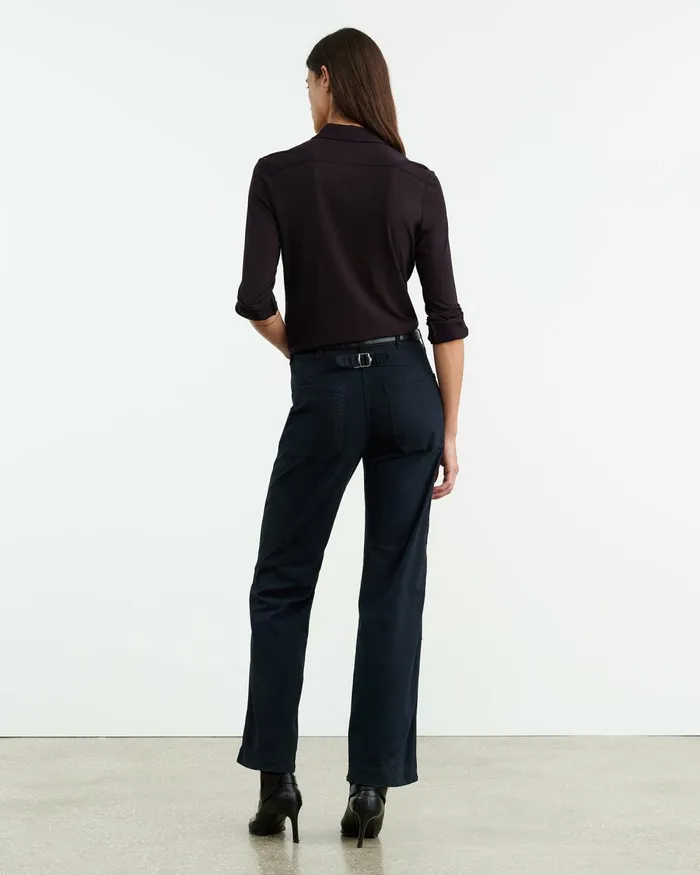 Women Pants and Shorts Nili Lotan TIBAULT PANT Carbon