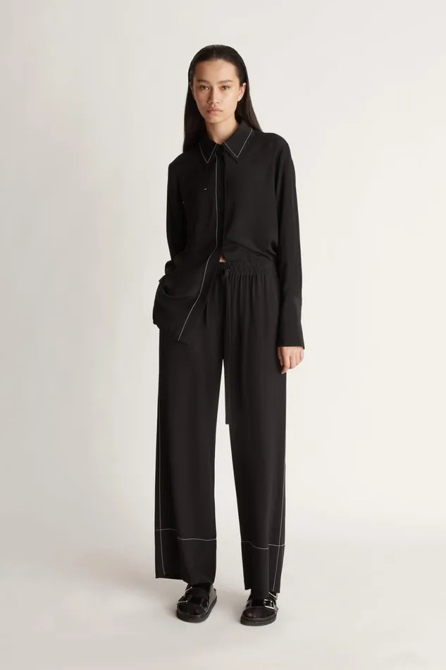 Women Pants And Shorts Lee Mathews Cassini Pant Black