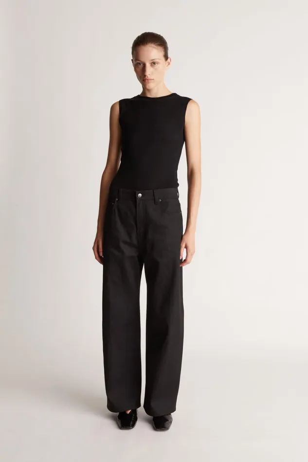 Women Pants And Shorts Lee Mathews LM Denim Classic Jean Black