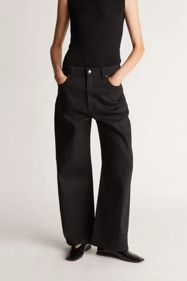 Women Pants And Shorts Lee Mathews LM Denim Classic Jean Black