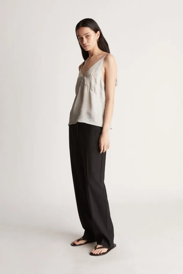 Women Pants And Shorts Lee Mathews Mortimer Tailored Pant Black
