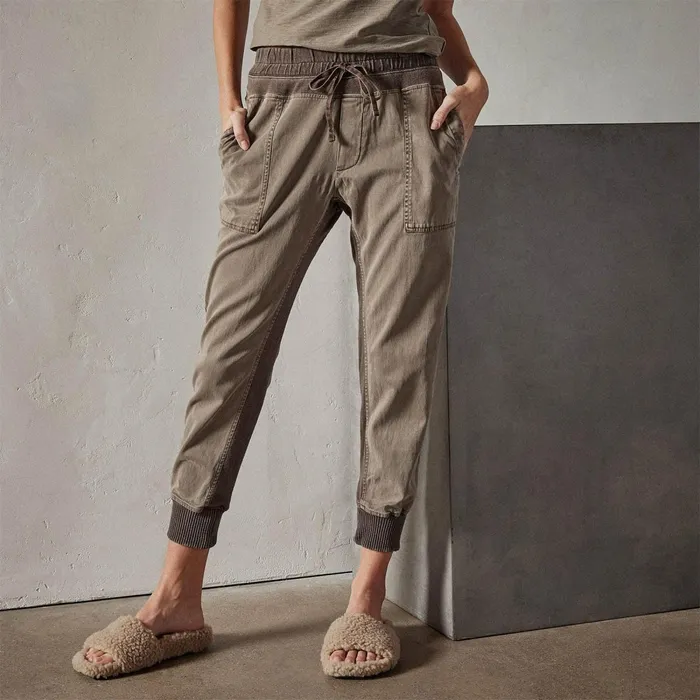 Women PantsDenim James Perse Mixed Media Pant Ammo Pigment