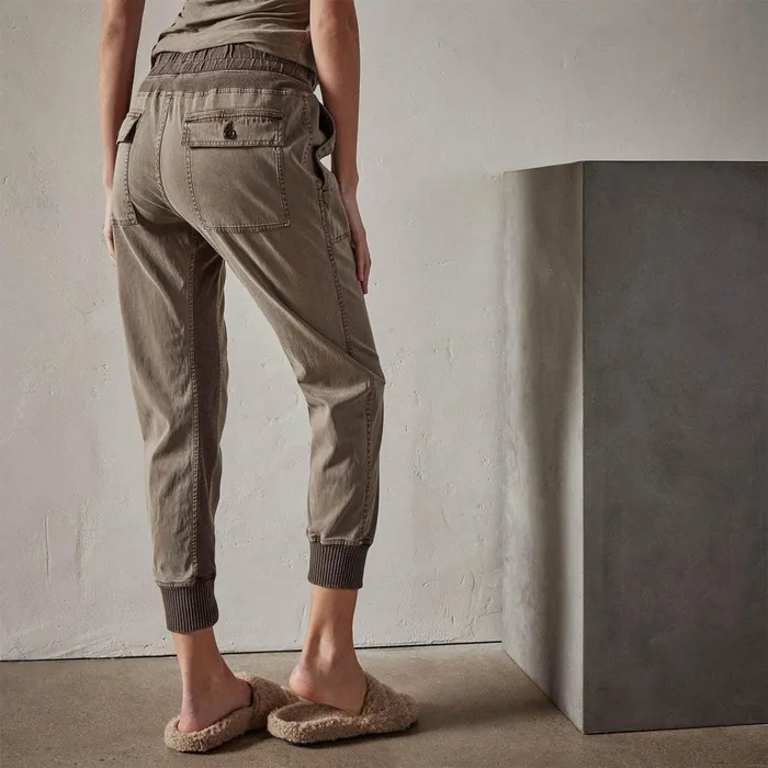 Women PantsDenim James Perse Mixed Media Pant Ammo Pigment