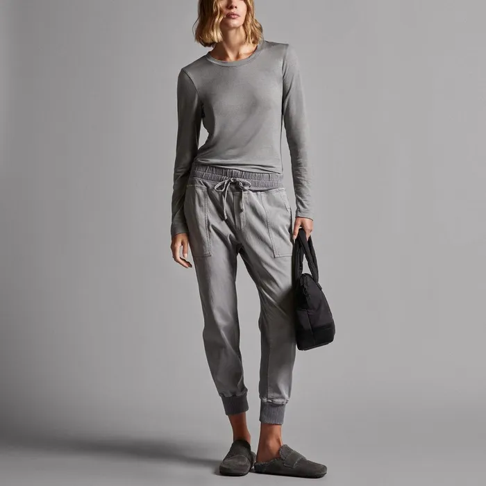 Women PantsDenim James Perse Mixed Media Pant Breeze Pigment
