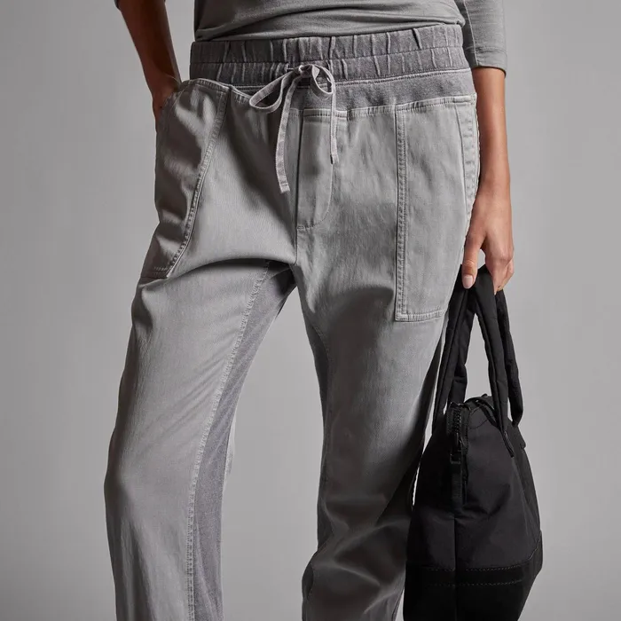 Women PantsDenim James Perse Mixed Media Pant Breeze Pigment