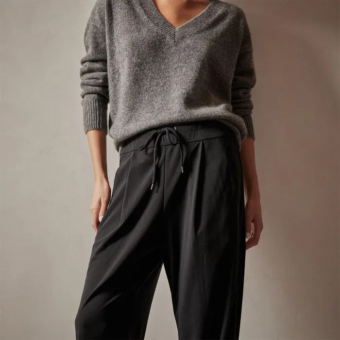 Women PantsDenim James Perse Single Pleat Knit Dress Pant Black