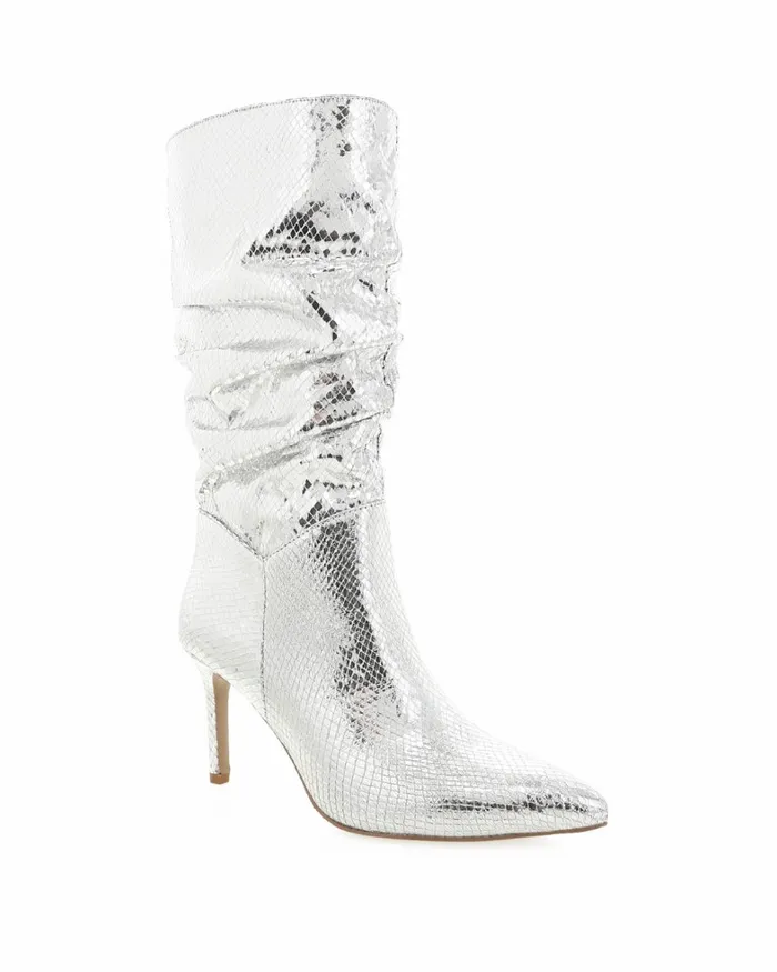 Women Party Heels Billini JENNIFER 8211 SILVER SCALE 8211 Boots 8211 BILLINI USA