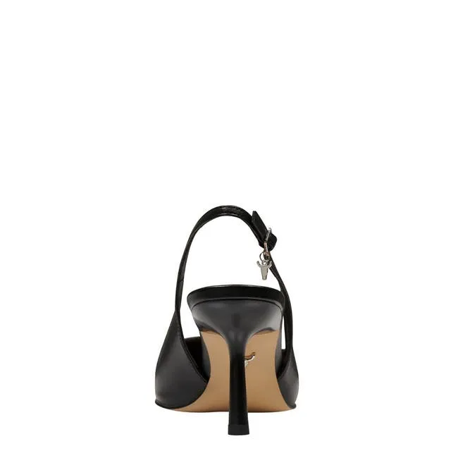 Women Pastime Black Leather Heels Windsor Smith Heels