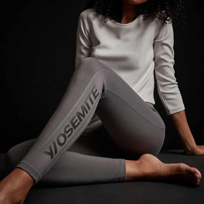 Women Performance Bottoms James Perse Seamed Lounge Legging Burro