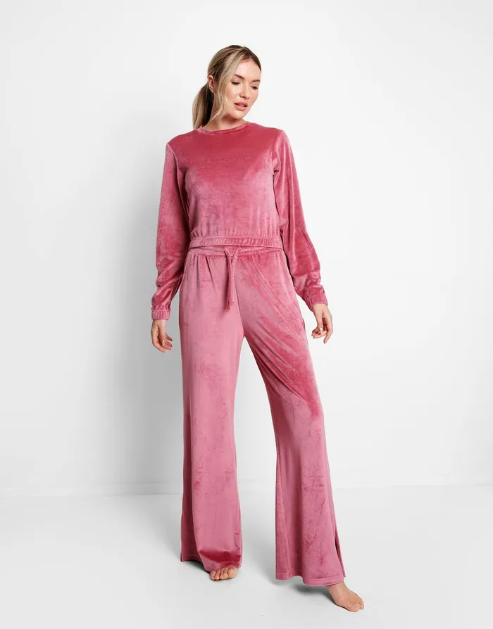Women Pink Loungewear 2Piece Set Pink Threadbare Loungewear Women Pink Loungewear 2Piece Set Pink Threadbare Loungewear