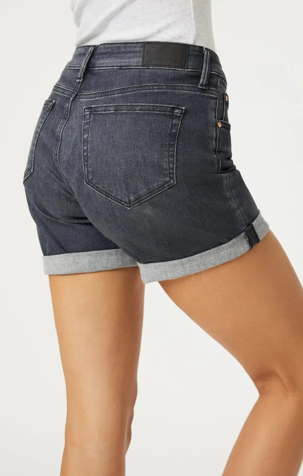 Women Pixie Shorts In Mid Smoke Brushed Flex Blue Mavi Jeans Shorts Women Pixie Shorts In Mid Smoke Brushed Flex Blue Mavi Jeans Shorts