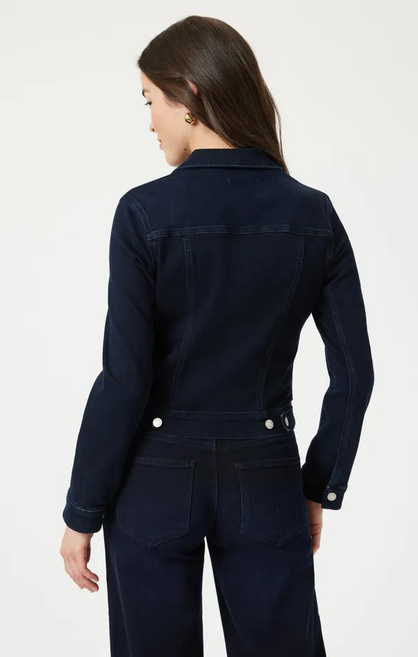 Women Samantha Jacket In Midnight Feather Blue Mavi Jeans Jackets Women Samantha Jacket In Midnight Feather Blue Mavi Jeans Jackets