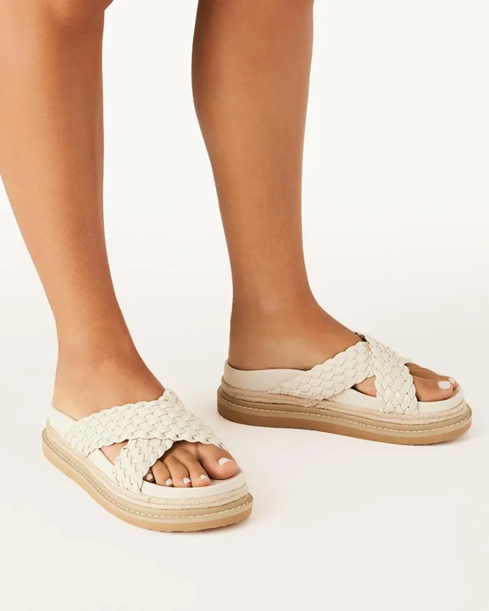 Women Sandals and Slides Billini ALLYRA 8211 BONE