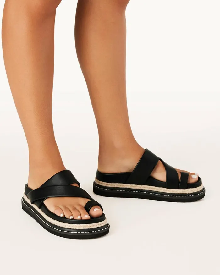 Women Sandals and Slides Billini ARMAS 8211 BLACK