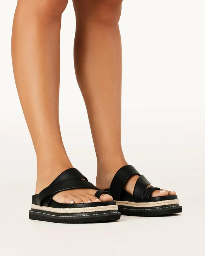 Women Sandals and Slides Billini ARMAS 8211 BLACK