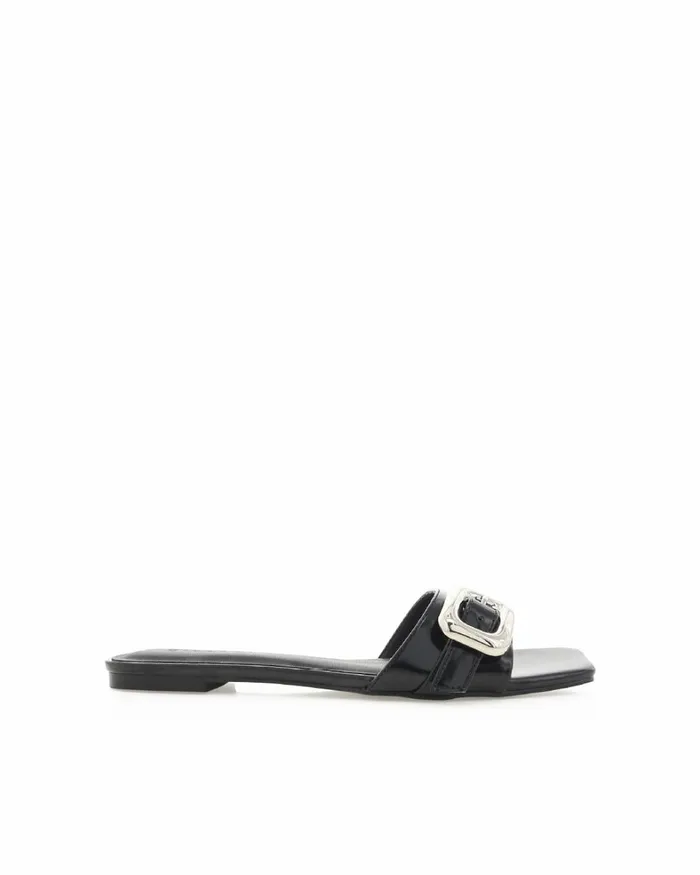 Women Sandals and Slides Billini TALYA 8211 JET SHINE