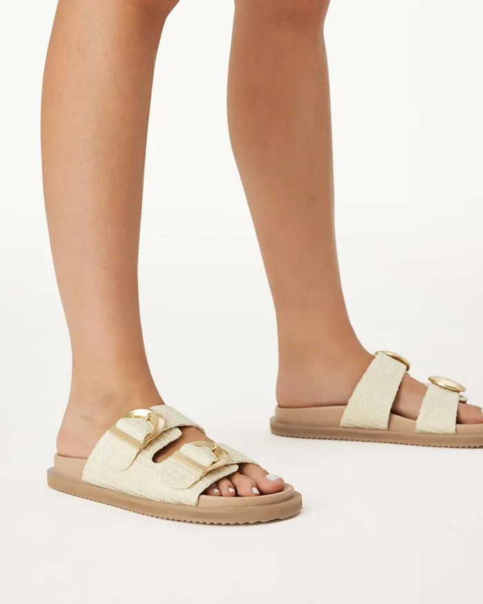 Women Sandals and Slides Billini TAYO 8211 NATURAL RAFFIA