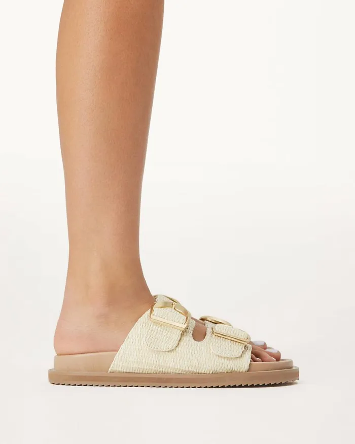 Women Sandals and Slides Billini TAYO 8211 NATURAL RAFFIA