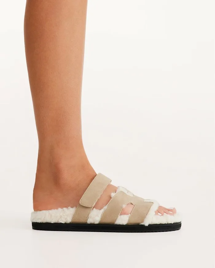 Women Sandals and Slides Billini TORBIN 8211 TAUPE NUBUCK